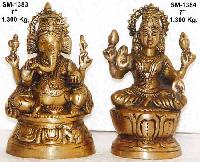 Brass Ganesh Statue- Lg- 05