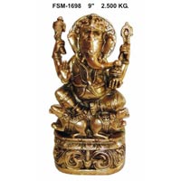 Brass Ganesha Statue G-05