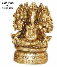 Brass Ganesha Statue G-06