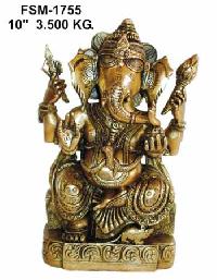 Brass Ganesha Statue G-09