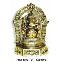Brass Ganesha Statue G-12