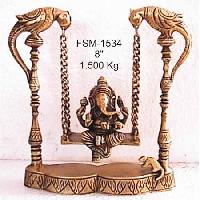 Brass Ganesha Statue- G-15