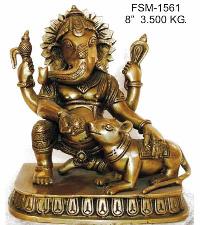 Brass Ganesha Statue- G-19