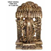 Brass Vishnu Laxmi BVL-05