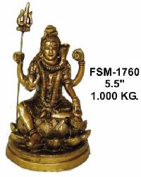 BSS-02 Brass Shiva Statue