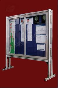 Display Board with Indication Lamp