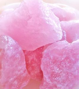 PINK QUARTZ LUMPS FROM INDIA