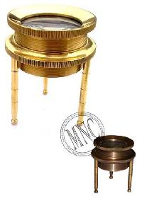 Brass Desk Magnifier