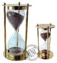 Brass Hour Glass sand timer