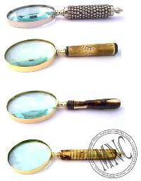 Hand held Brass Magnifiers