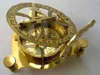 Nautical Brass Sundial Compass