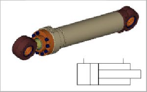 double rod hydraulic cylinders