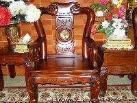 heavy carved furniture