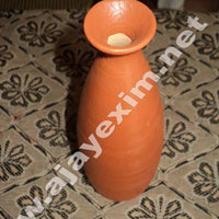 Clay Table Flower Vase