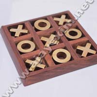 Wooden Tic Tac Toy