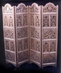 White Metal Screen