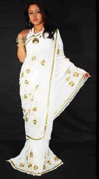 Ladies Embroidered Saree(ESS132_RSS1210)