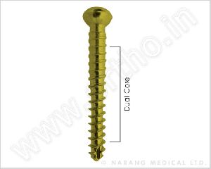Locking Screws - 4.8mm Cancellous Locking Screw (Dual Core) for Perfect Tibial Nails