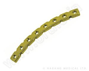 Small Fragment - Reconstruction Safety Lock Plate 3.5 Round Holes - Curved