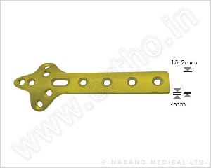 Small Fragment - Standard Implants - Cloverleaf Plate 3.5