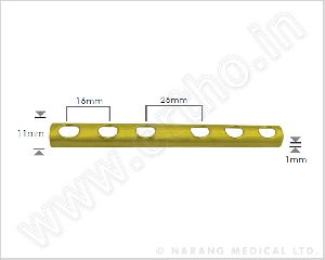 Small Fragment - Standard Implants - Semi Tubular Plate 3.5