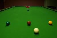 snooker table balls