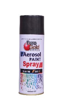 Matt Black Aerosol Paint Spray