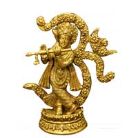 Brass Krishna Statues