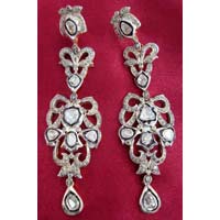 Diamond Polki Earrings (1042)