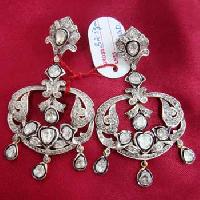 Diamond Polki Earrings (1045)