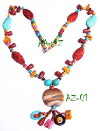 Horn Bone Necklace (az-01)