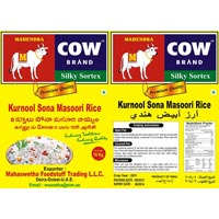 Cow Brand Sona Masuri- Raw Rice