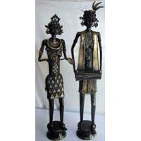 Tribal Couple Statue