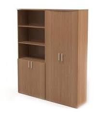 Wood Polished Office Cabinet