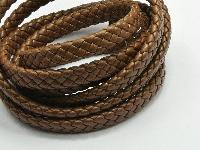 braided leather strings