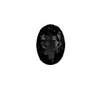 Oval Black Onyx Gemstone