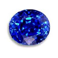 Round Blue Sapphire Gemstone