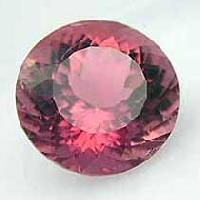 Round Pink Tourmaline Gemstone