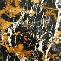 Black And Gold Marble Stones