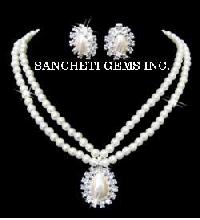 Pearl Imitation Necklace Sets
