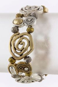 Metal Bracelet (B2435#3)