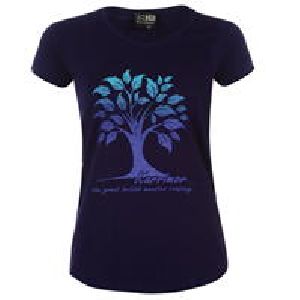 Ladies Round Neck T-Shirts