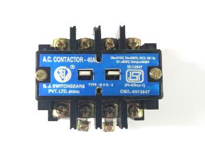 M.H.D.3 AC CONTACTOR 4 POLE WITH ISI MARK UPTO 40A