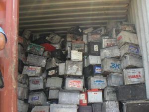 Waste Battery Scraps