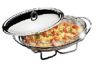 65020 Food Warmer Oval Chafing Dish