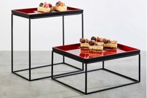 Buffet Stand Black Coated