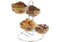 Serving Stand with Basket