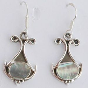 Ladies Stylish Gemstone Sterling Silver 925 Earrings