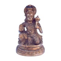 brass hanuman statue