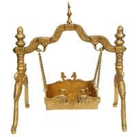 Brass Swing (Palna) for lord a unique figure for your temple